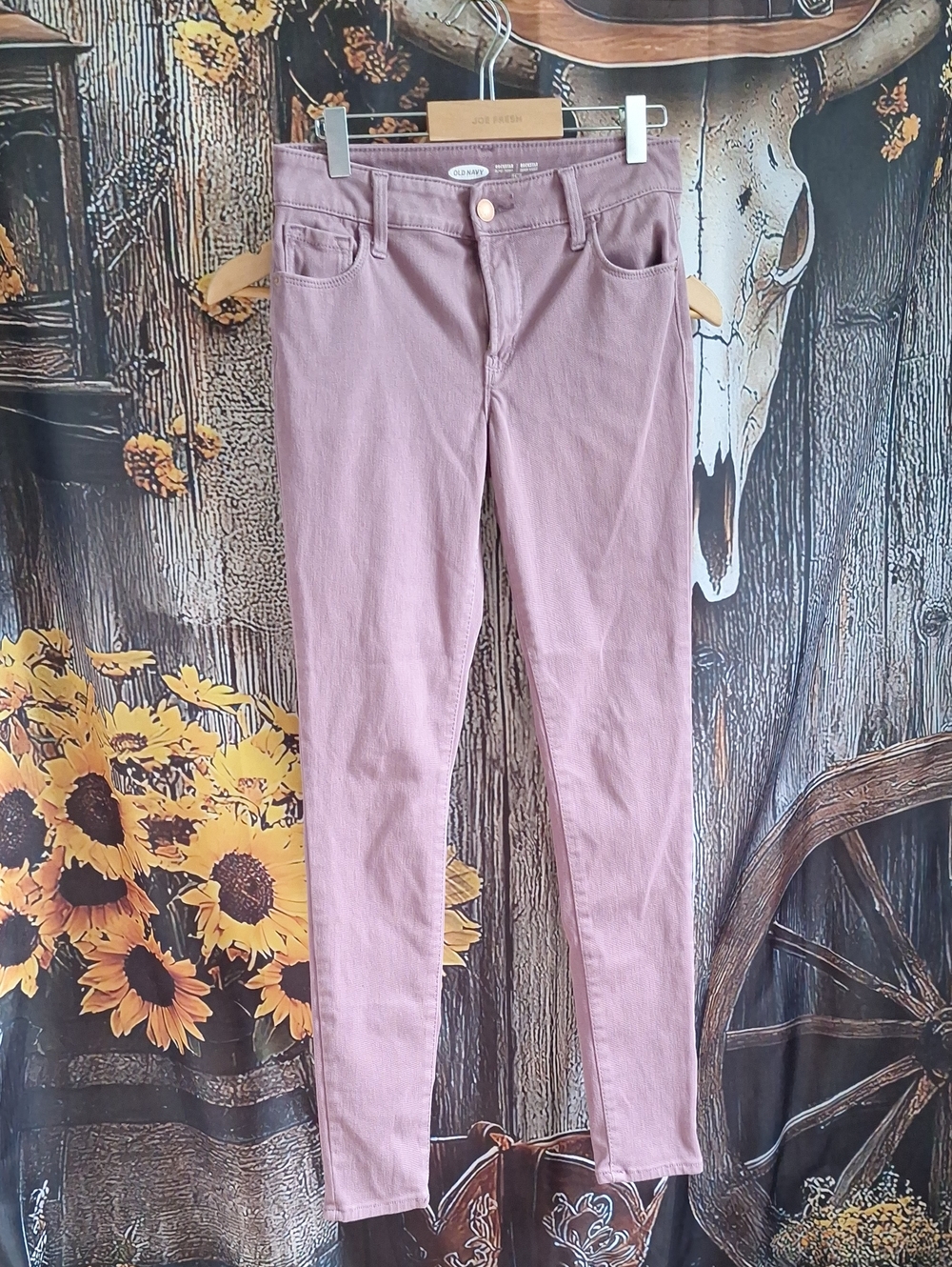 Old Navy Mauve Skinny Jeans